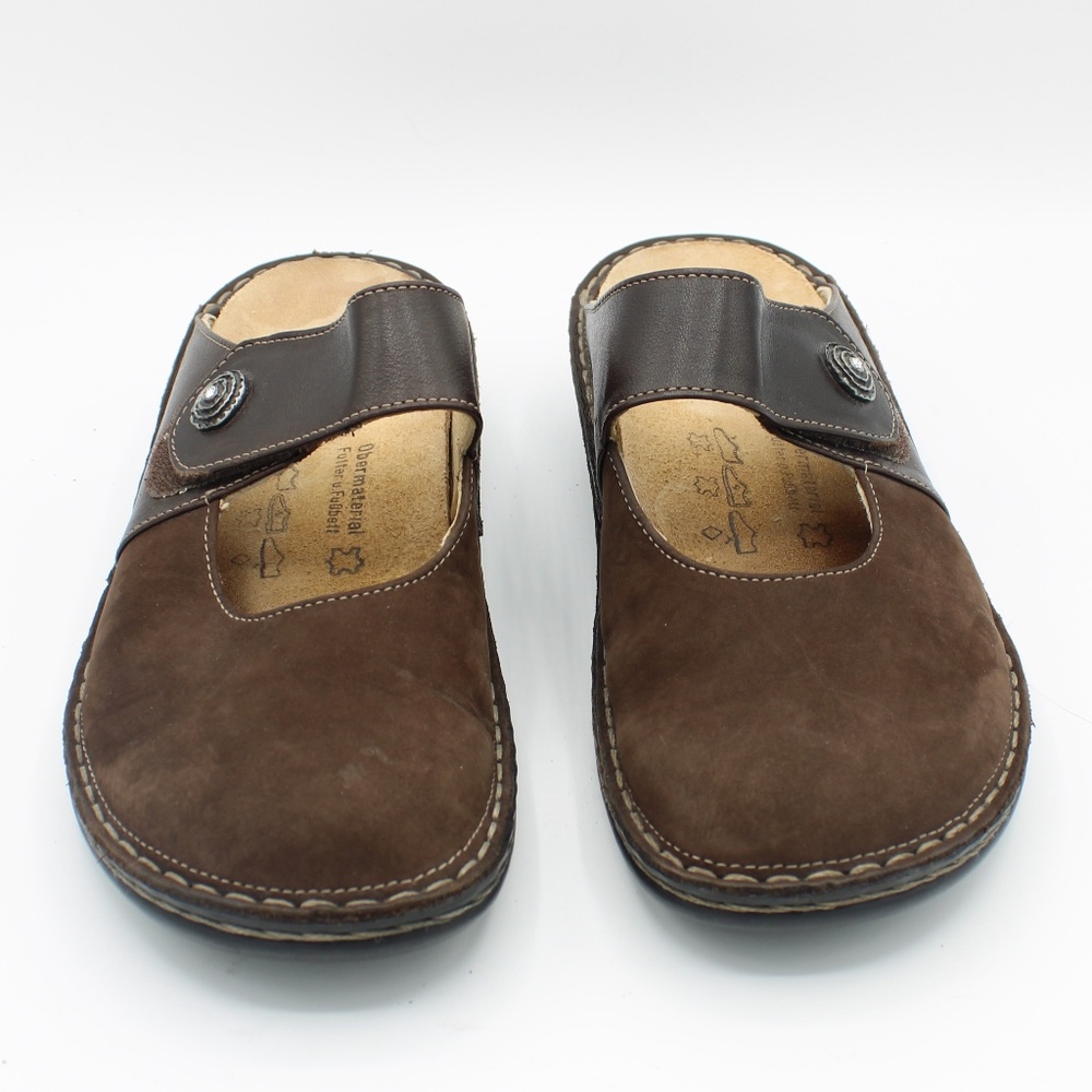 SOLD! Finn Comfort German Made Mary Jane Slides - Picture 2 of 8